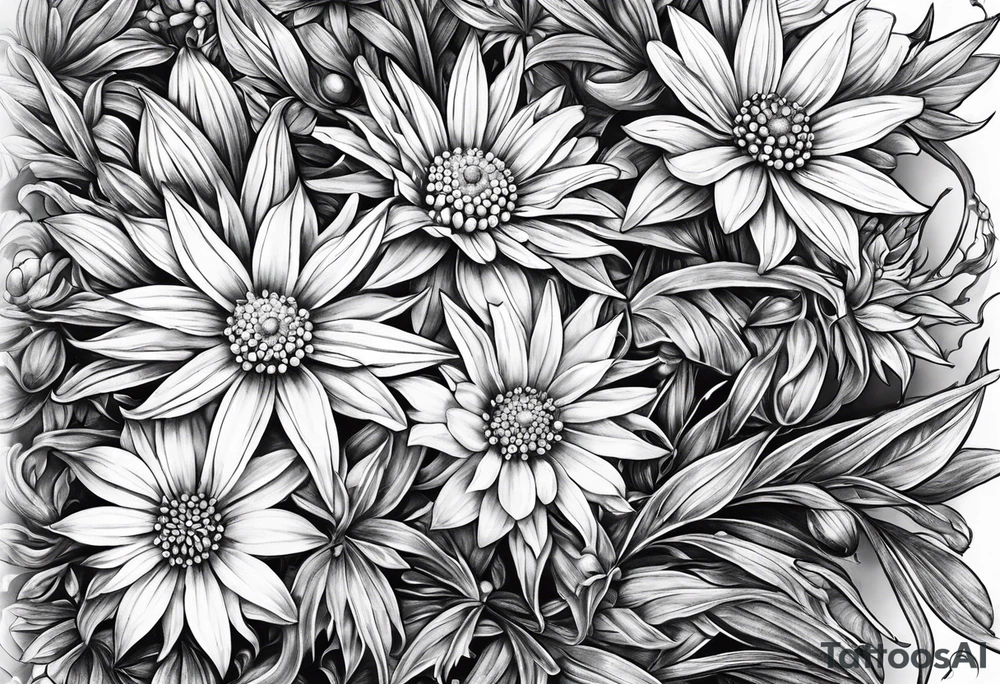 Edelweiss tattoo idea