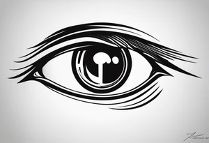 Eye from no longer human osamu dazai tattoo idea