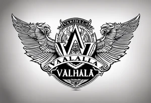 Valhalla military tattoo idea