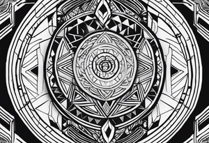 percussion, african, minimal tattoo idea