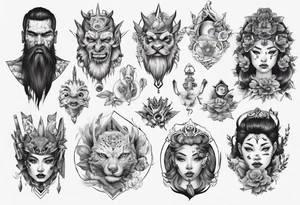 dilong tattoo idea