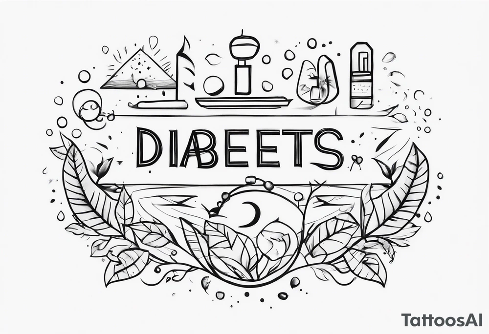 type 1 diabetes tattoo idea