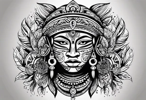 🇵🇷  🇻🇮  🇹🇹 taino tribal art tattoo idea