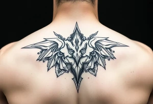 333 with shading tattoo idea