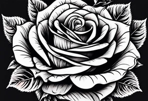every rose has its thorn tattoo idea