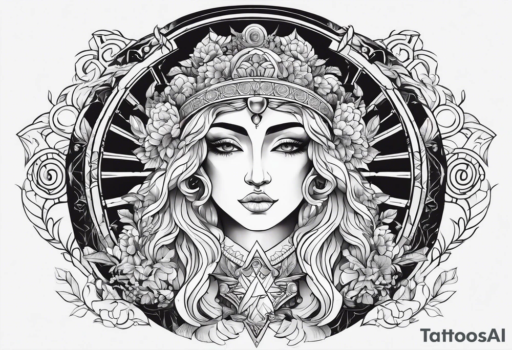 Something to do with greek mythology and the month of august tattoo idea