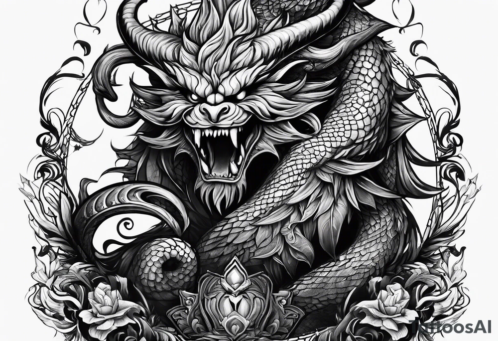 Monster within tattoo idea
