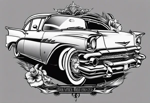 Number 14 in a gangster font tattoo idea