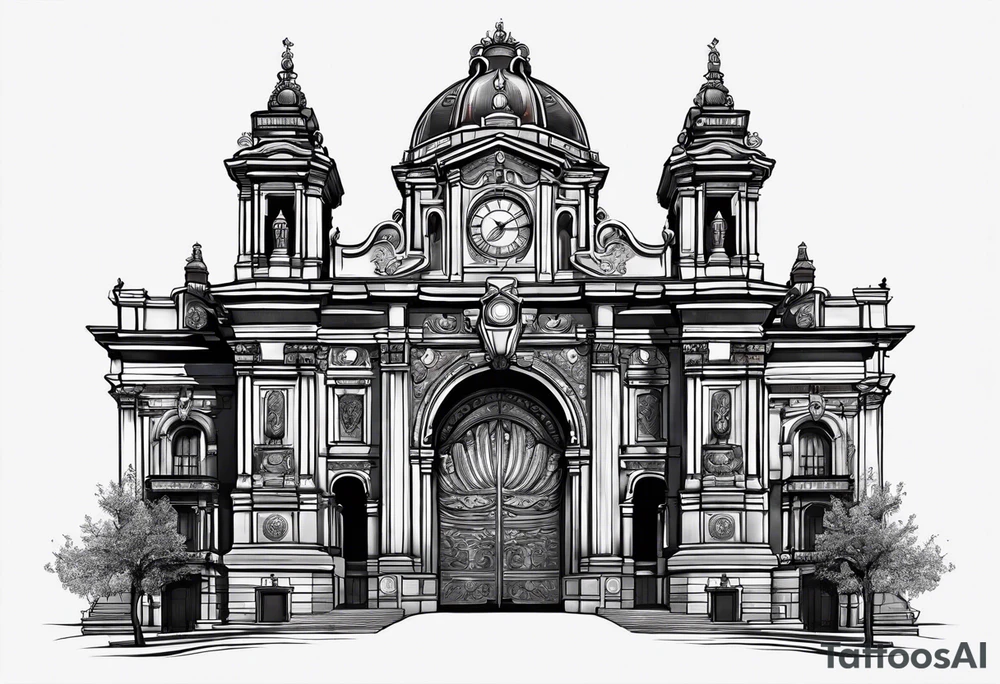 Puerta de Alcalá tattoo idea
