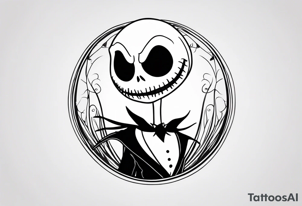 Jack Skellington tattoo idea