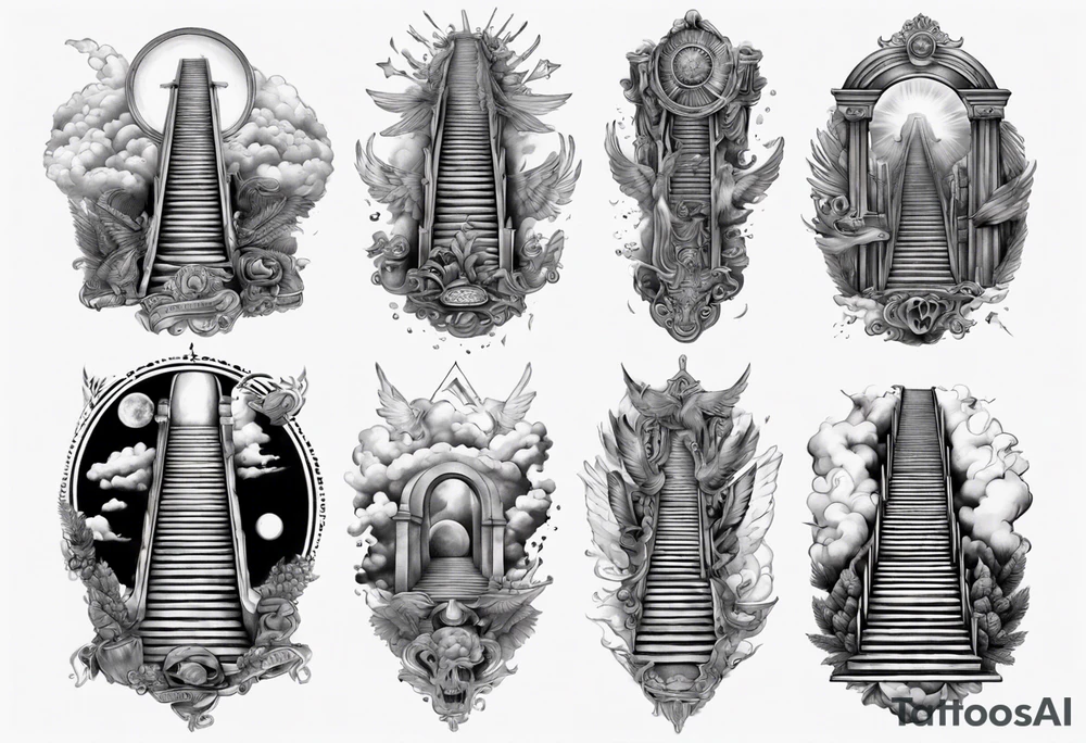 Stairway to heaven tattoo idea