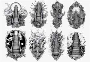 Stairway to heaven tattoo idea