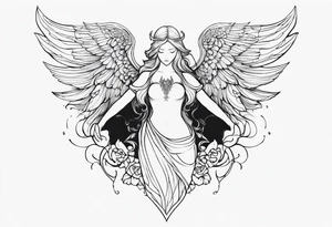 Seraphim angel tattoo idea