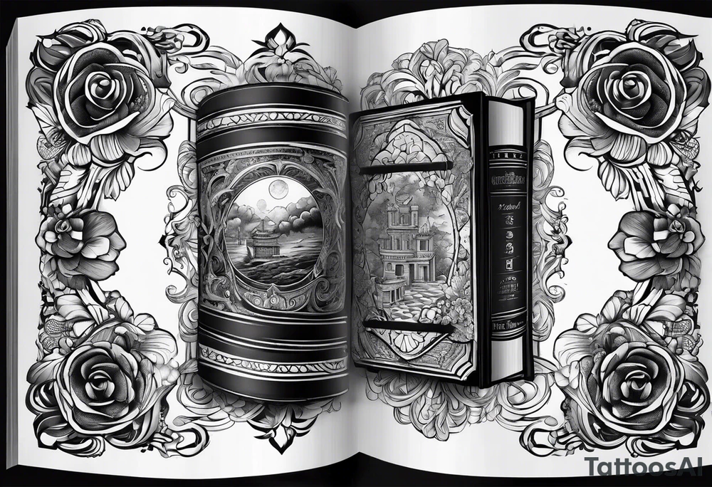 Books tattoo idea