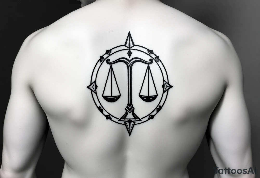 Leonardo, signo zodiacal libra, música electrónica favorita tattoo idea