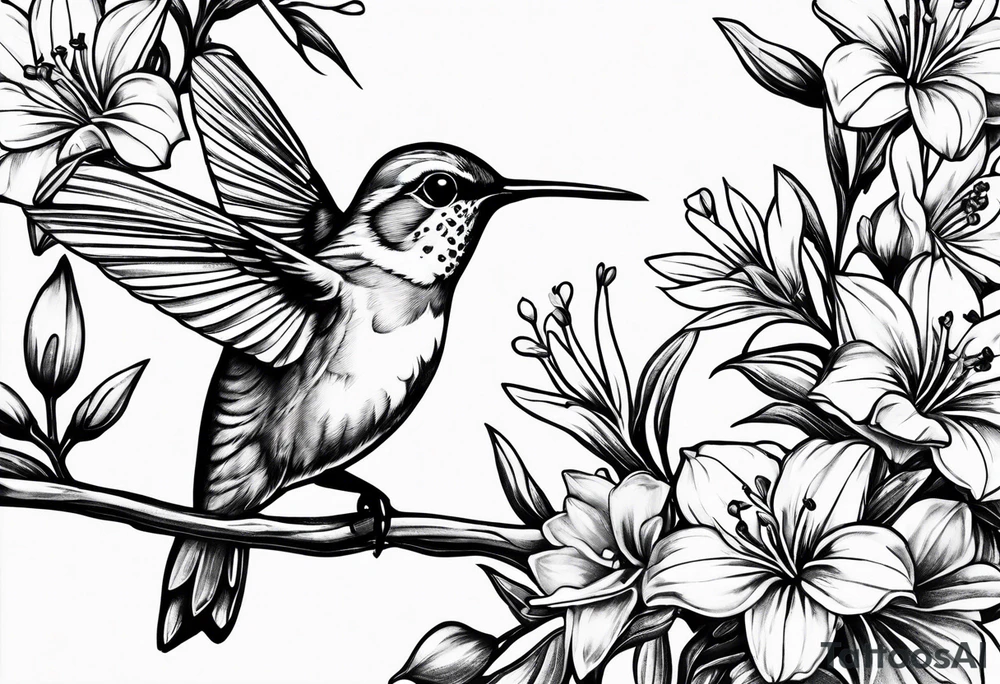 Libra hummingbird yellow finch cardinal flower garden dark sad beautiful mother tattoo idea