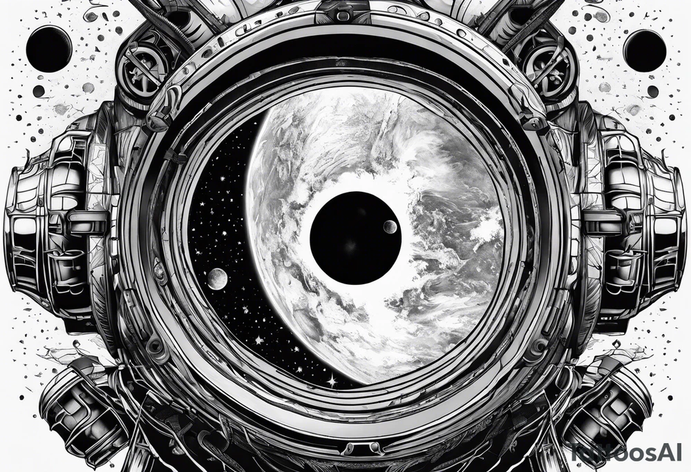 Nasa photos tattoo idea