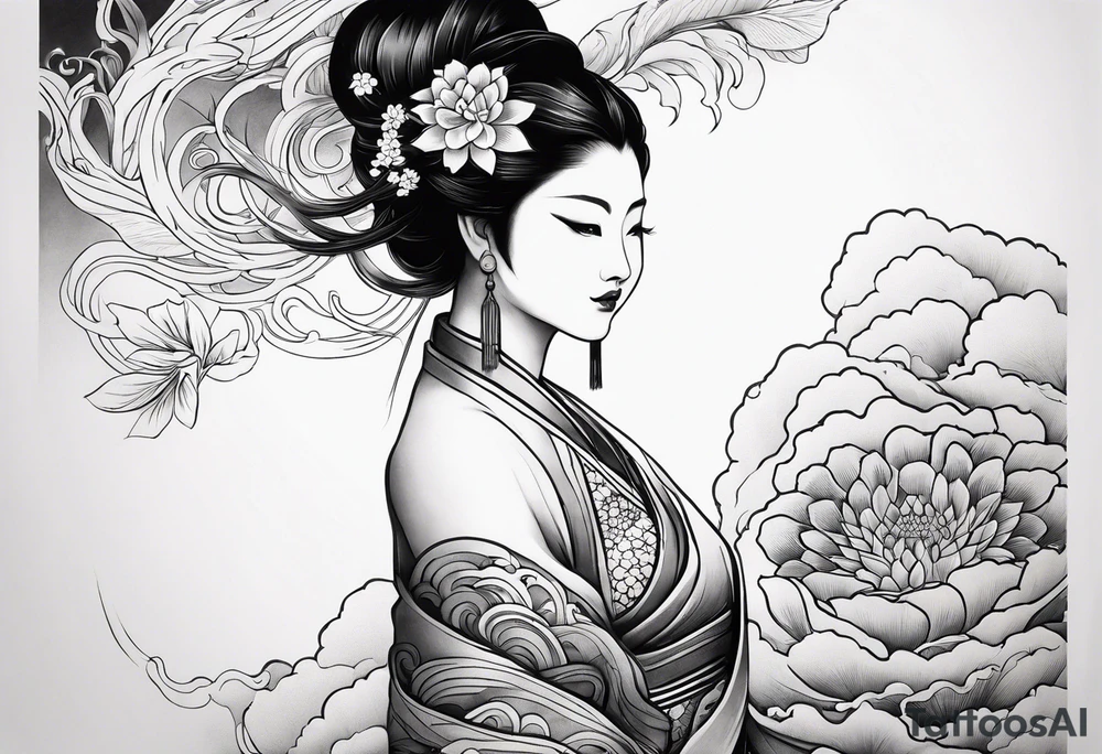 Reincarnation long forearm tattoo tattoo idea