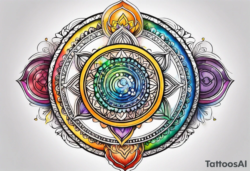Chakras tattoo idea
