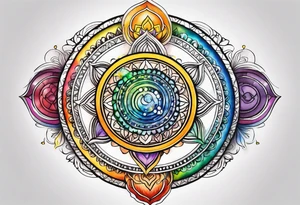 Chakras tattoo idea