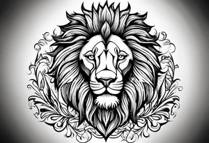 Lion of judah tattoo idea