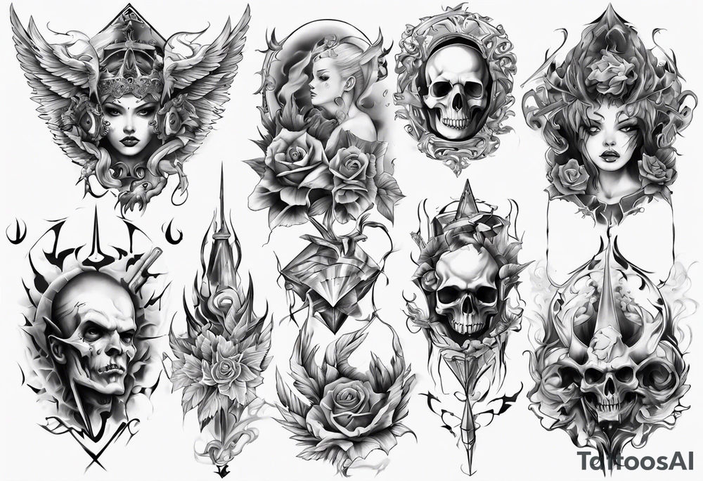 .ost famos tatoos hell angles tattoo idea