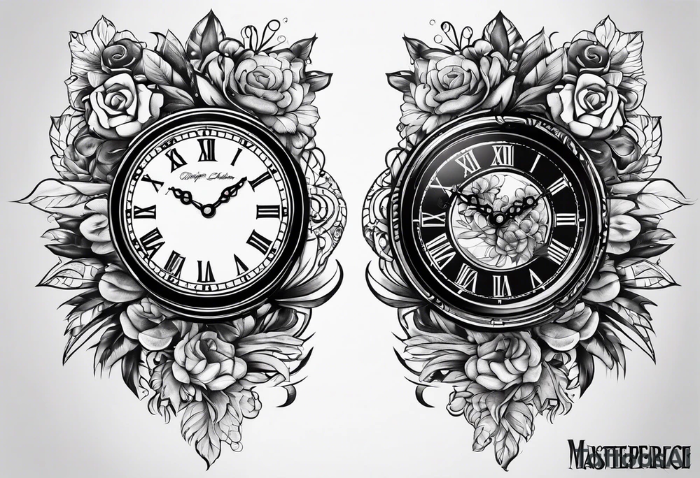Clock tattoo idea