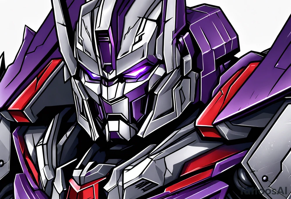 Decepticon Megatron tattoo idea