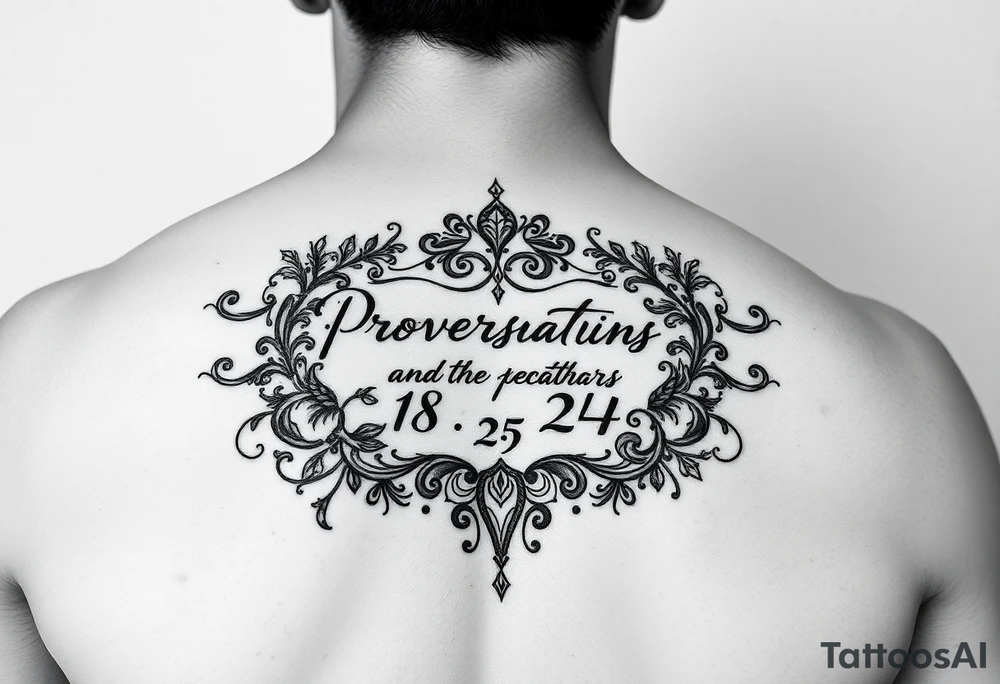 proverbs 18:24 surrounded by something that symbolizes brotherhood on the arm tattoo idea