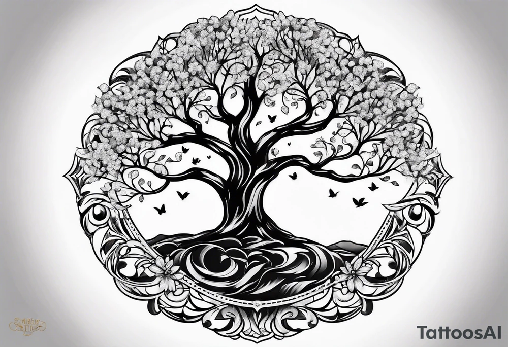 Tree of life tattoo idea