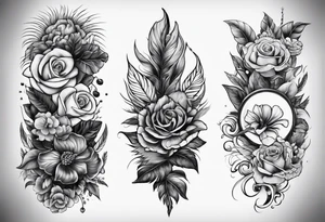 Half sleeve Kansas and Florida tattoo idea