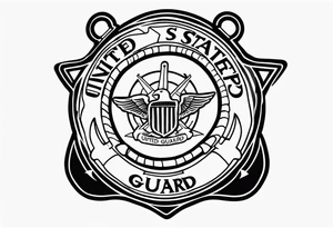 United States Coast Guard tattoo idea