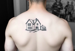 Gaelic representation of my son growing up and leaving home tattoo idea