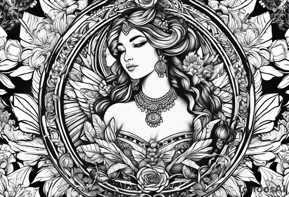 Arma na cabeça, quando atira, a cabeça ecplode em borboletas tattoo idea