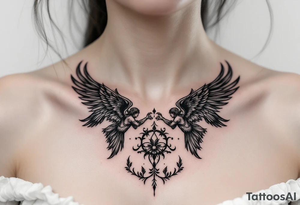 Angels tattoo idea