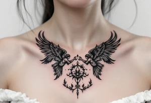 Angels tattoo idea