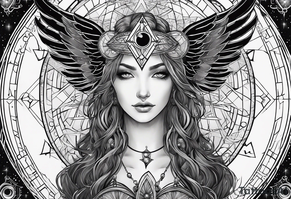 Astrology, Gemini, Natal Chart, angelic, soul mates, vision, planetary, third eye, armband tattoo idea