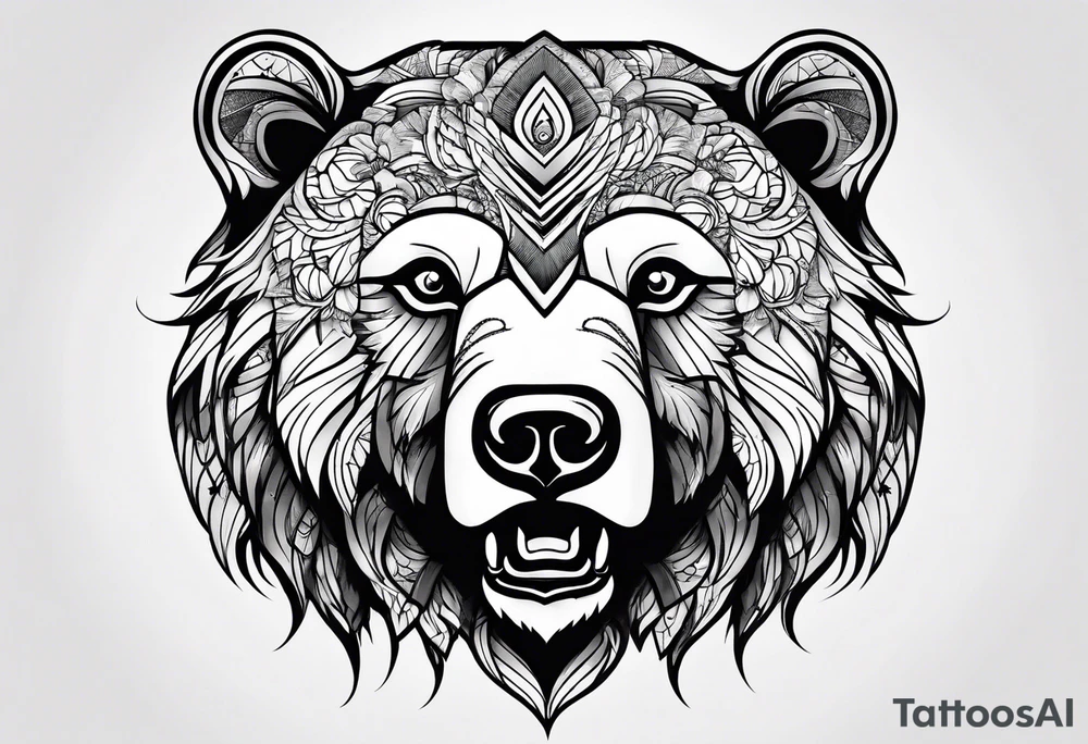 A Bear tattoo idea