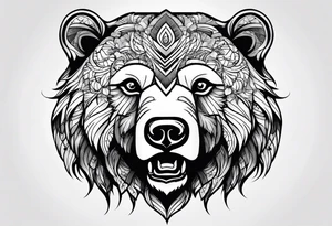 A Bear tattoo idea
