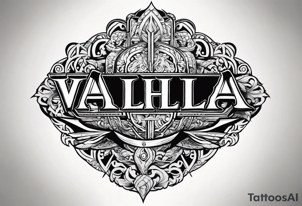 Valhalla tattoo idea