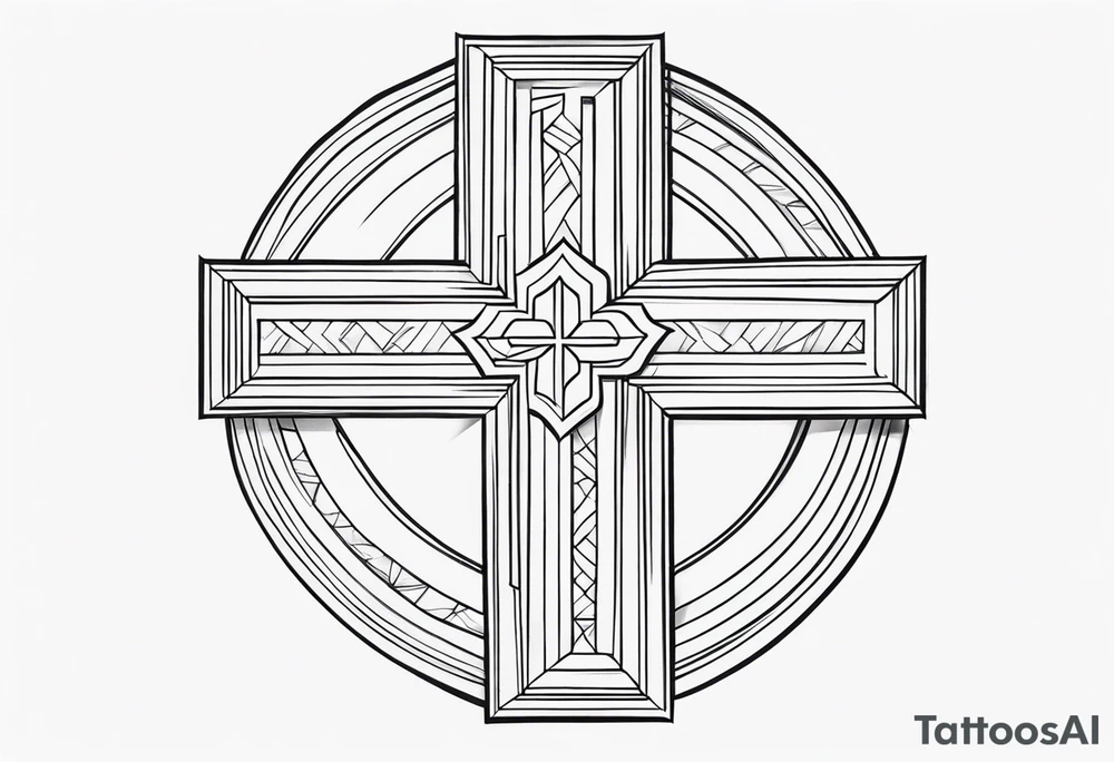 Cross tattoo idea
