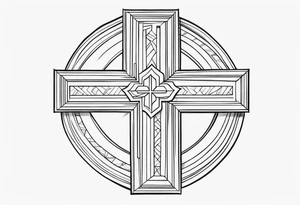 Cross tattoo idea