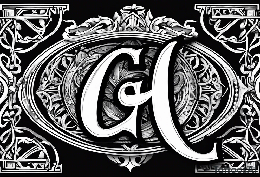 Letters ALA GAA
Roman Numeral tattoo idea