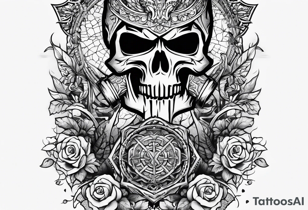 punisher tattoo idea