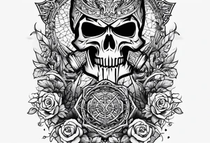 punisher tattoo idea