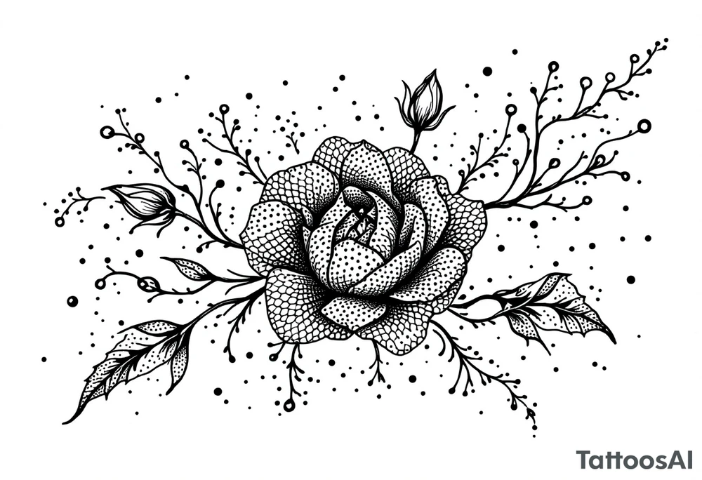 flowers tattoo idea
