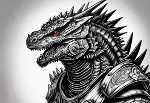 Mechagodzilla tattoo idea