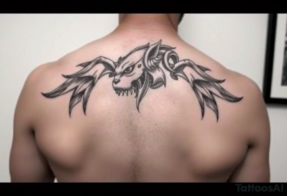 A tattoo that gives off fashion, and streetwear with inso. from Virgil Abloom as a Designer tattoo idea