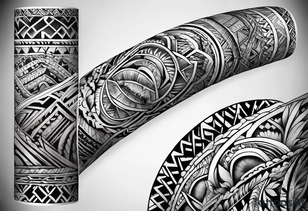 samoan tribal forearm tattoo tattoo idea