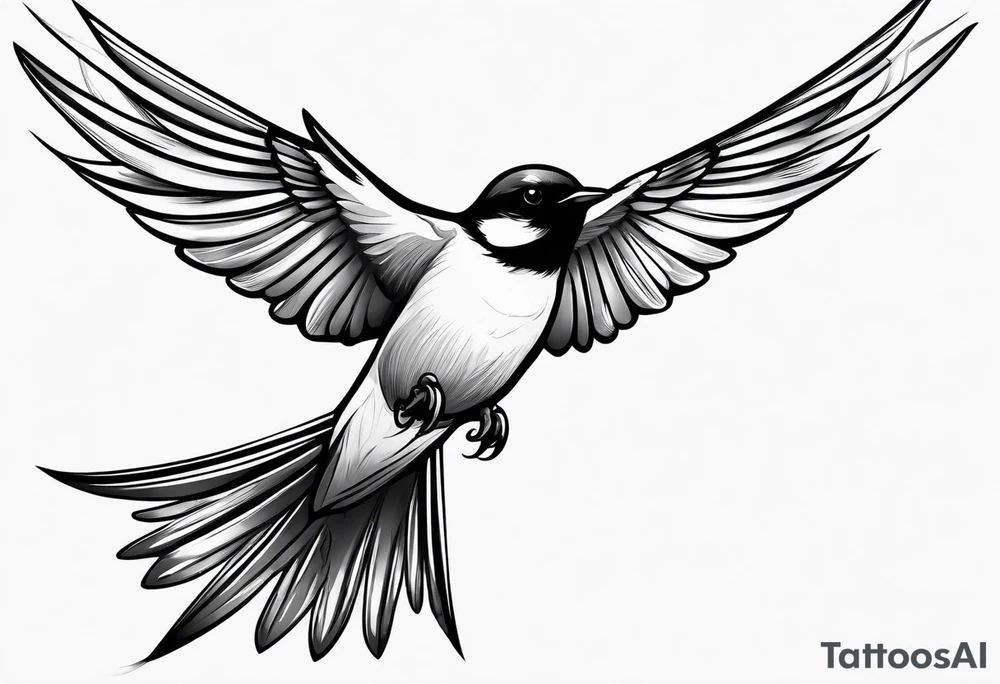 swallow tattoo idea